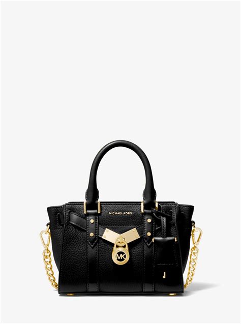 michael michael kors nouveau hamilton leather crossbody|MICHAEL Michael Kors Nouveau Hamilton Leather Crossbody.